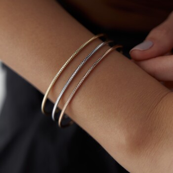 14 Ayar Kalemli Ajda Bilezik - Katre Nuri