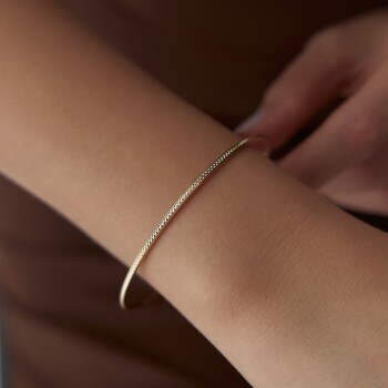 14 Ayar Kalemli Ajda Bilezik - 3