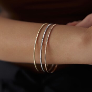 14 Ayar Kalemli Ajda Bilezik - Katre Nuri (1)