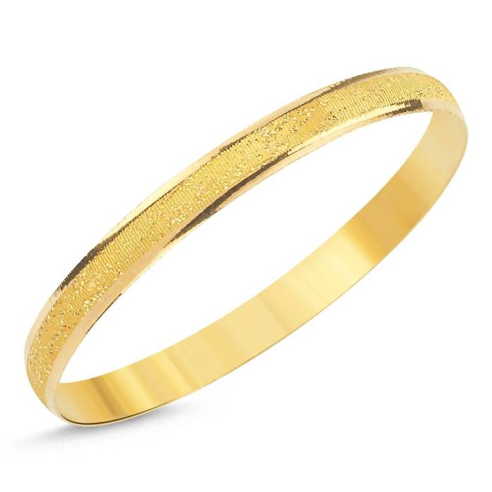 14 Ayar Kumlu Altın Çocuk Bilezik - 1