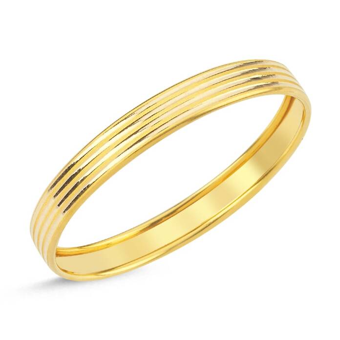 14 Ayar Ray Altın Çocuk Bilezik - 1