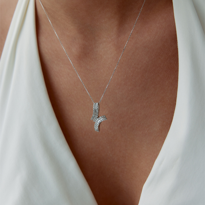 18 Ayar 1.00 Karat Liora Pırlanta Kolye - Özkonak