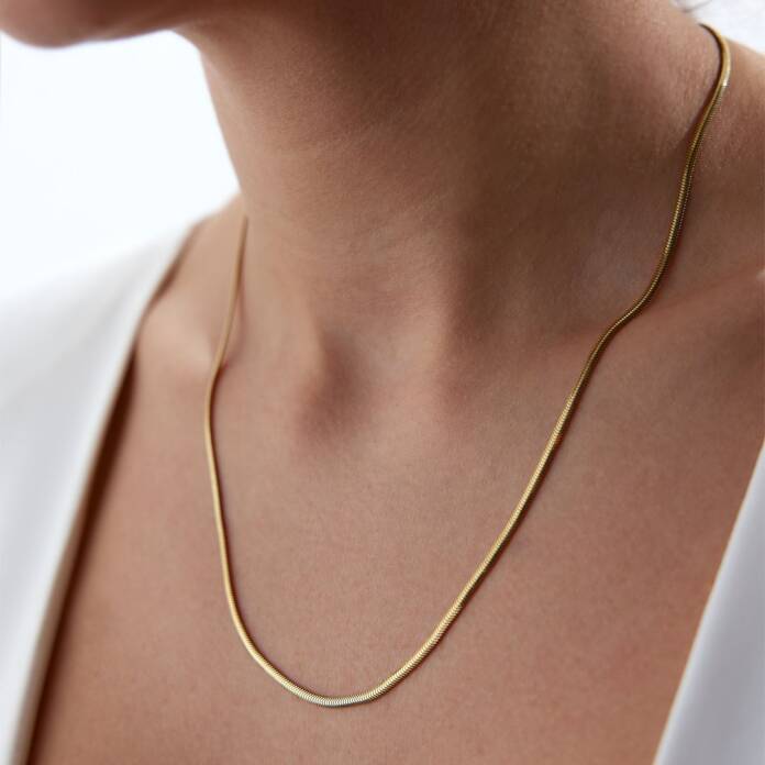 2.10 mm Balık Sırtı Zincir - 1