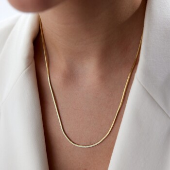 2.10 mm Balık Sırtı Zincir - 4