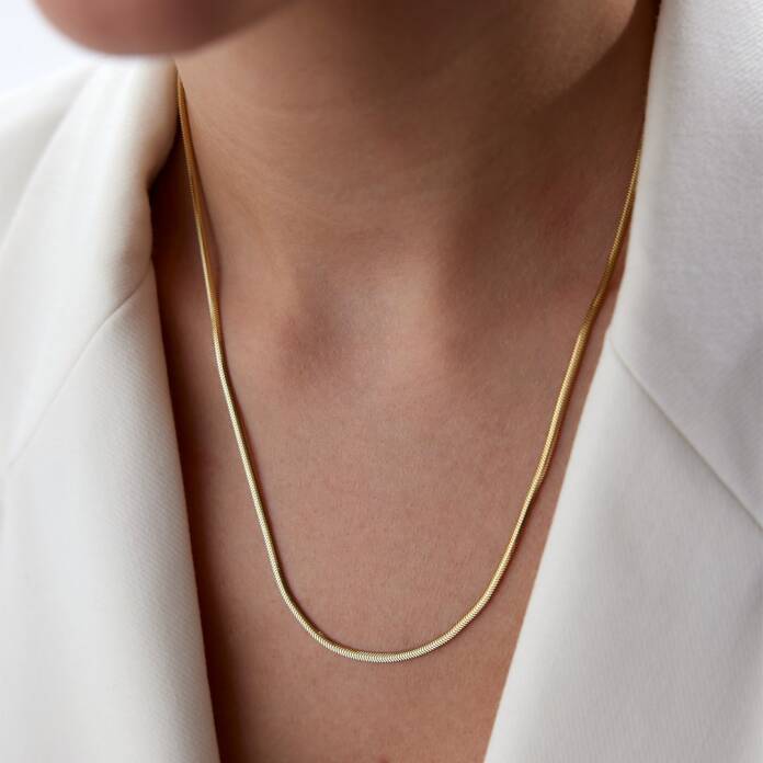 2.10 mm Balık Sırtı Zincir - 4