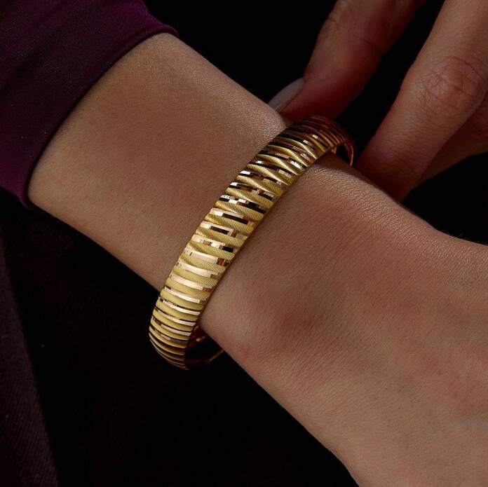 22 Ayar 10.00 Gr Balık Sırtı Bilezik - 1