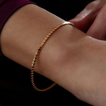 22 Ayar 10.00 Gr Burma Ajda Bilezik - 4