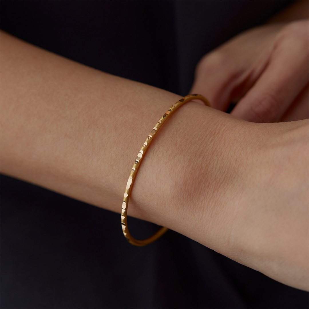 22 Ayar 10.00 Gr Flux Bilezik - 2