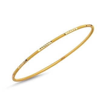 22 Ayar 10.00 Gr Kibrit Çöpü Ajda Bilezik - 3