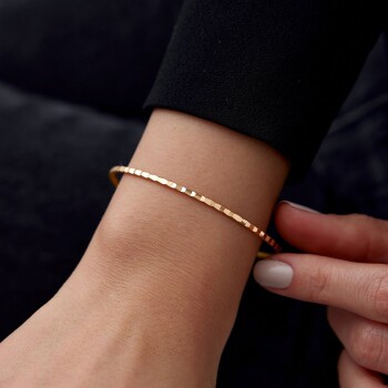 22 Ayar 10.00 Gr Piramit Ajda Bilezik - 3