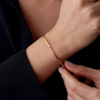 22 Ayar 10.00 Gr Piramit Ajda Bilezik - Şen Bilezik (1)