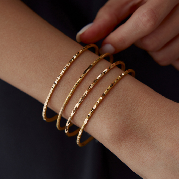 22 Ayar 10.00 Gr Square Bilezik - 3