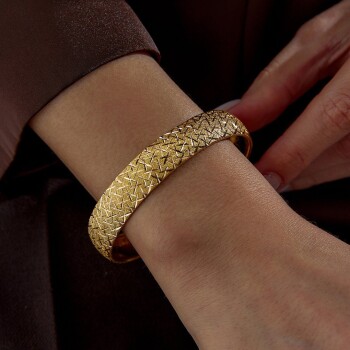 22 Ayar 12.00 Gr Cam Kırığı Bilezik - Şen Bilezik