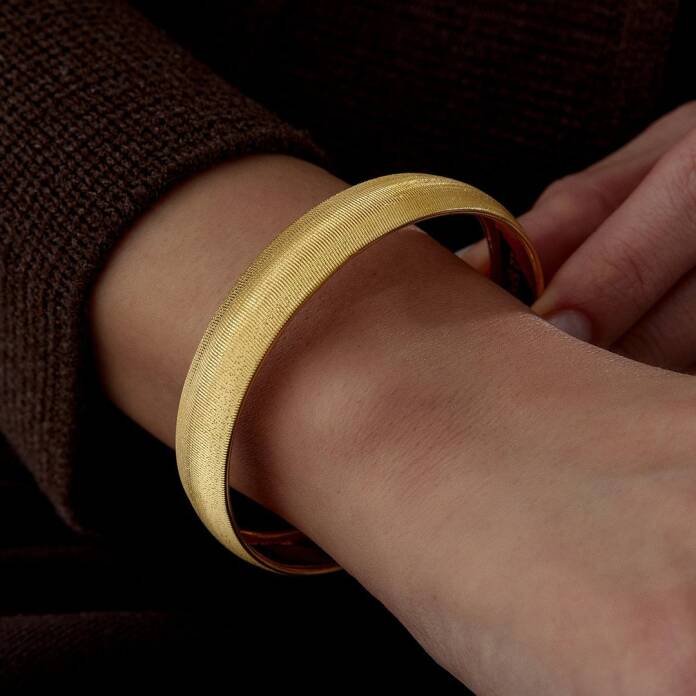 22 Ayar 12.00 Gr Parmak İzi Bilezik - 2