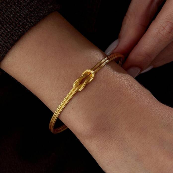 22 Ayar 15.00 Gr Gemici Düğüm Bilezik - 1