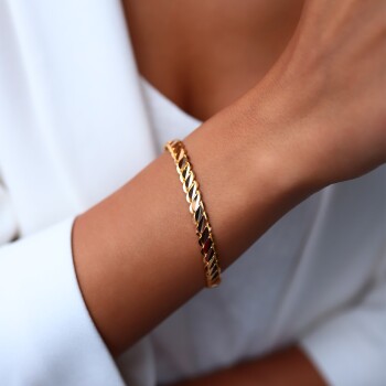 22 Ayar 15.00 Gr Üçlü Burma Bilezik - Şen Bilezik (1)