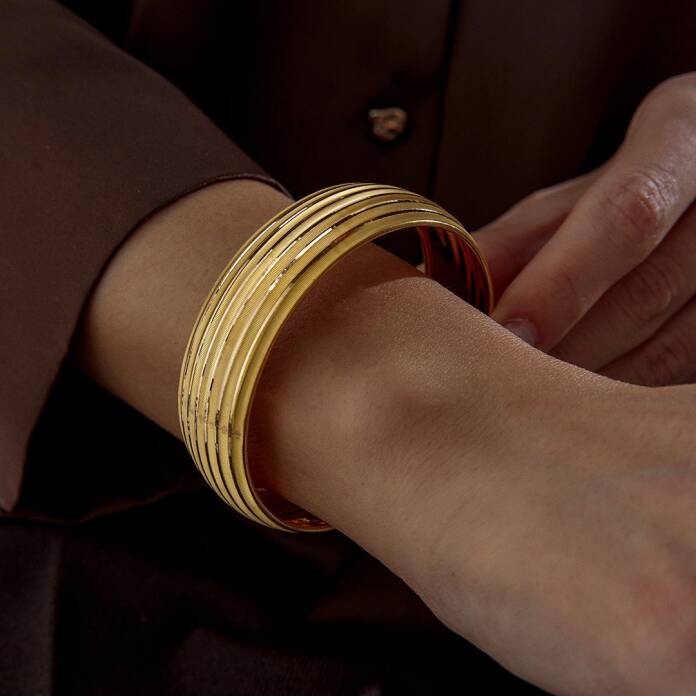 22 Ayar 17.00 Gr Düz Ray Bilezik - 2