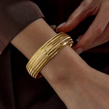 22 Ayar 17.00 Gr Düz Ray Bilezik - Şen Bilezik