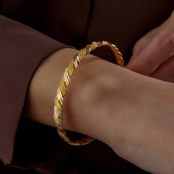 22 Ayar 20.00 Gr Ankara Burması Bilezik - 2