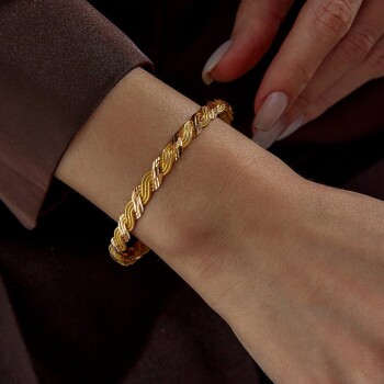 22 Ayar 20.00 Gr Ankara Burması Bilezik - Şen Bilezik