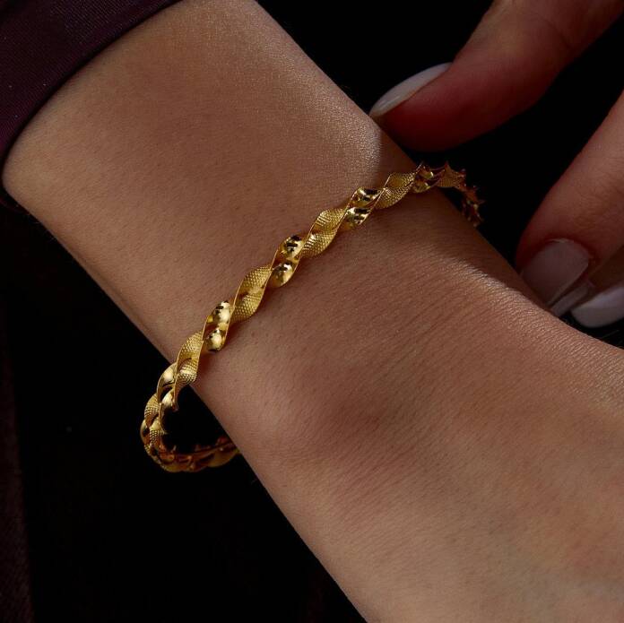 22 Ayar 7.00 Gr Spaghetti Bilezik - 1