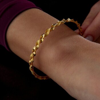 22 Ayar 7.00 Gr Spaghetti Bilezik - Şen Bilezik (1)