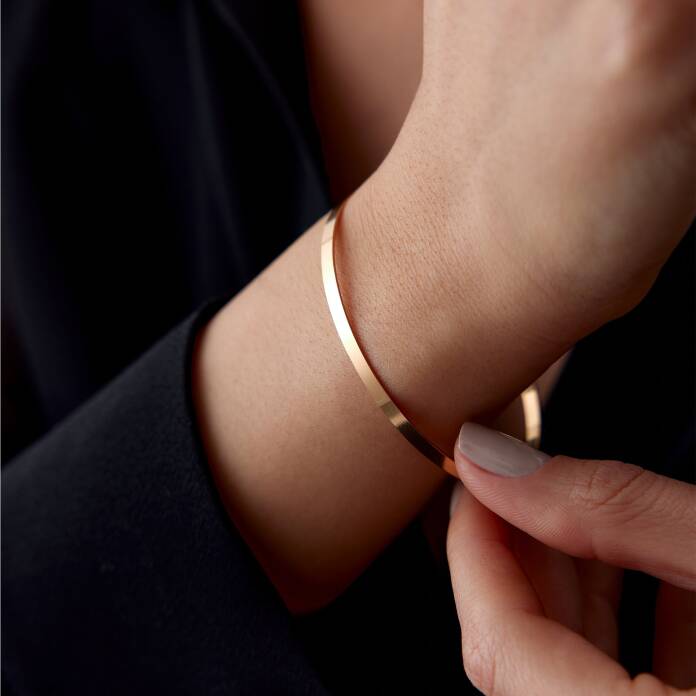 22 Ayar 7.00 Gr Thin Ray Bilezik - 2