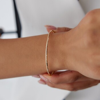 22 Ayar 8.00 Gr Başak Ajda Bilezik - Şen Bilezik