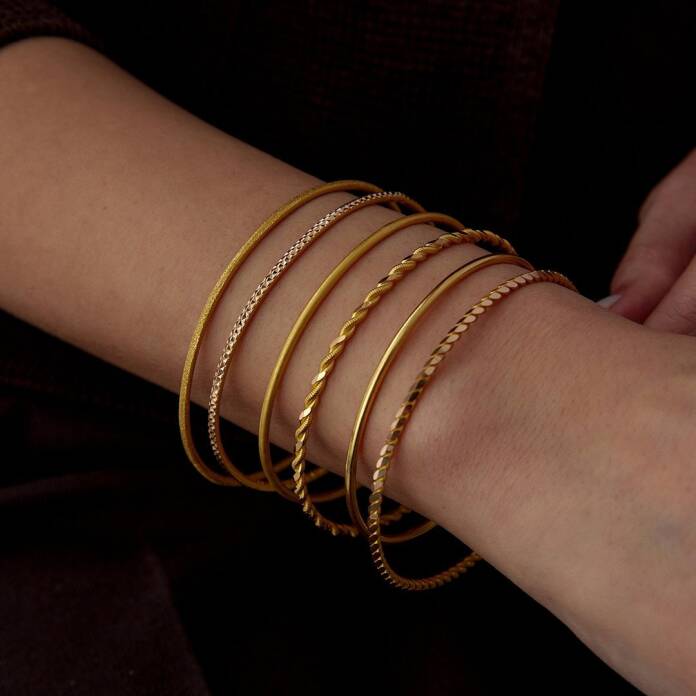 22 Ayar 8.00 Gr Kalemli Ajda Bilezik - 3