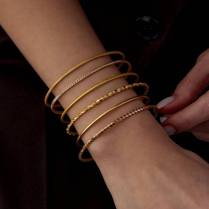 22 Ayar 8.00 Gr Kalemli Ajda Bilezik - 4