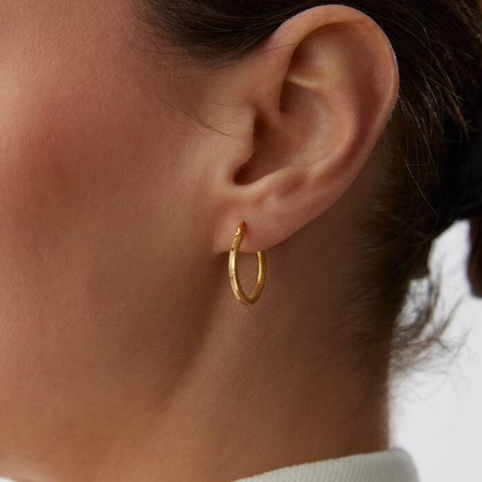 22 Ayar Ajda Küpe - 1