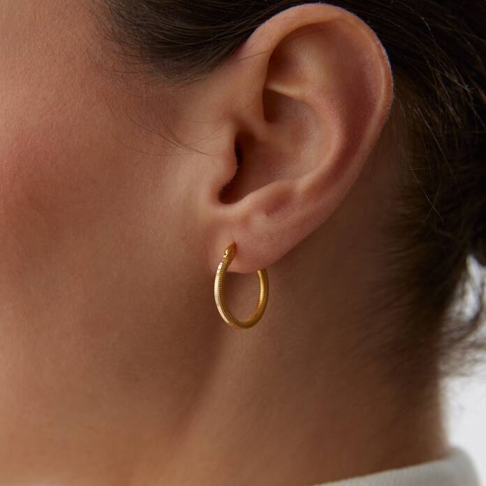 22 Ayar Ajda Küpe - 2