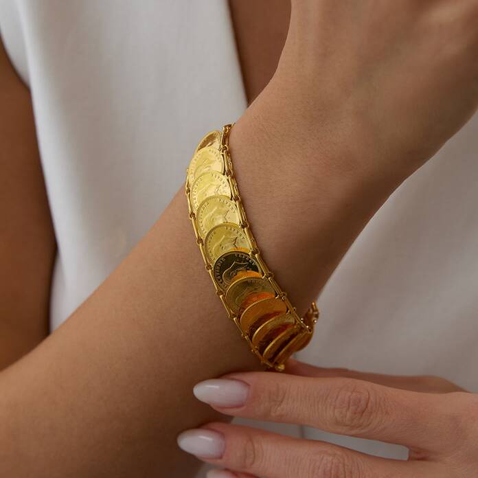 22 Ayar Ata Çeyrekli Bileklik - 2