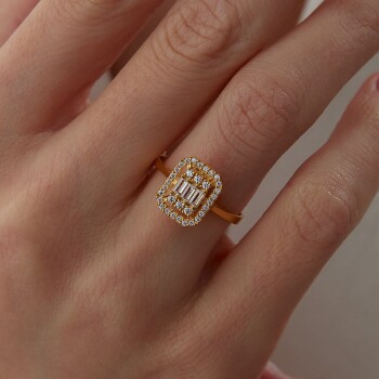 22 Ayar Baget Yüzük - Oragold Orhan (1)