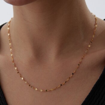 22 Ayar Bold Boomerang Zincir - Taç