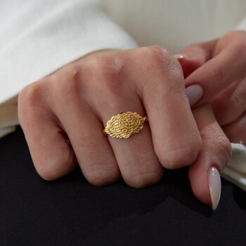 22 Ayar Briar Yüzük - C.sümer