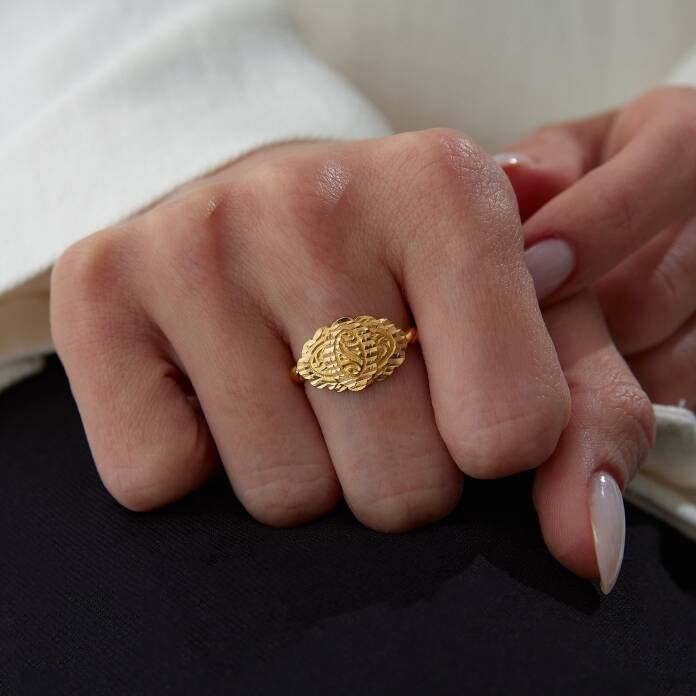 22 Ayar Briar Yüzük - 1