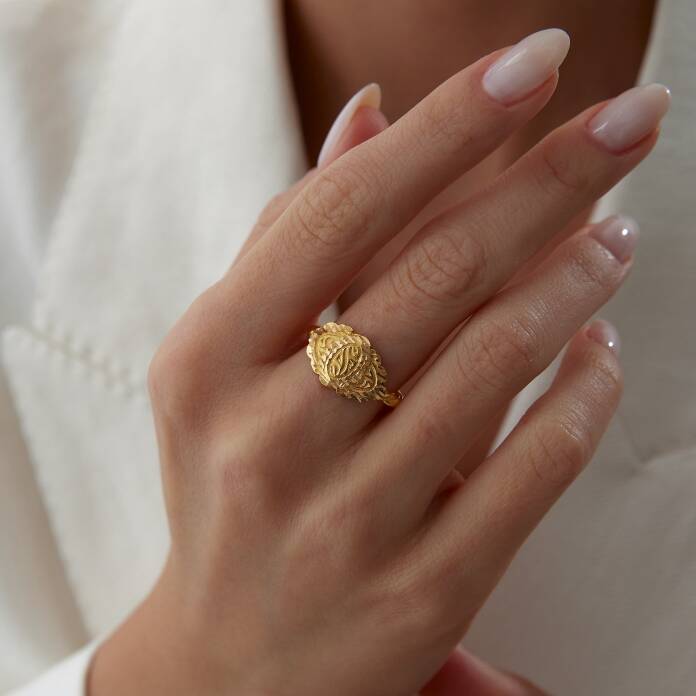 22 Ayar Briar Yüzük - 2