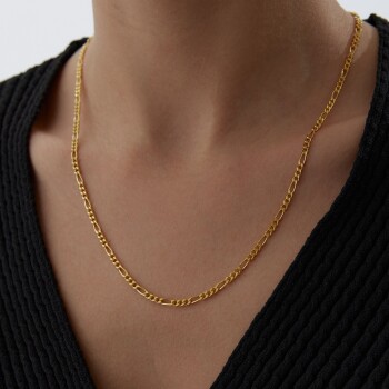 22 Ayar Figaro Zincir - Taç