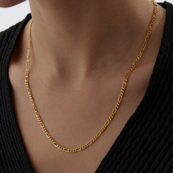 22 Ayar Figaro Zincir - Taç (1)