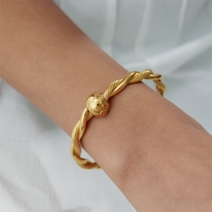 22 Ayar İkili Burgu Kelepçe - 1