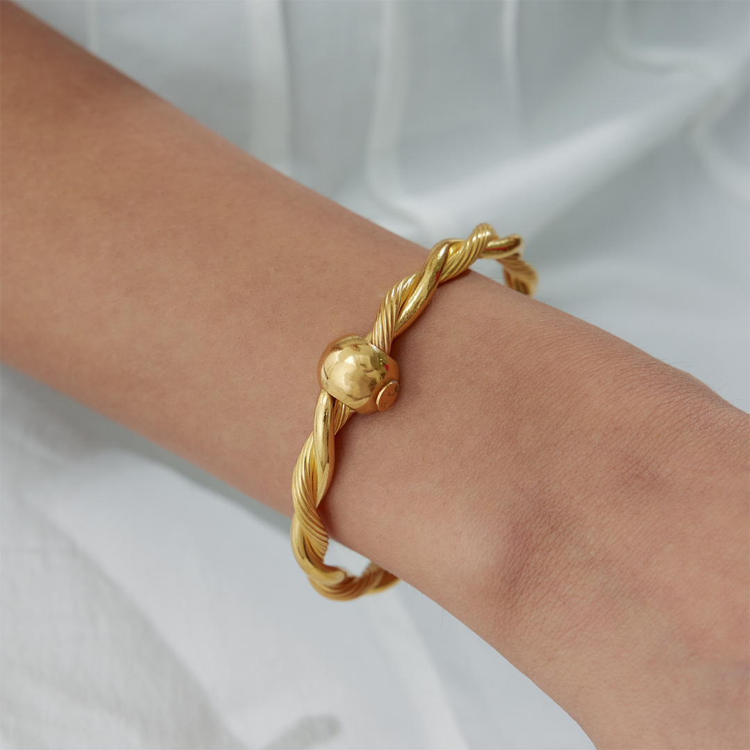 22 Ayar İkili Burgu Kelepçe - 2