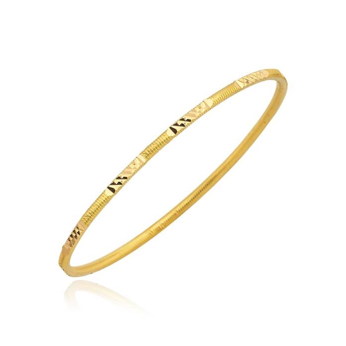 22 Ayar Kibirt Çöpü Ajda Çocuk Bilezik - 1