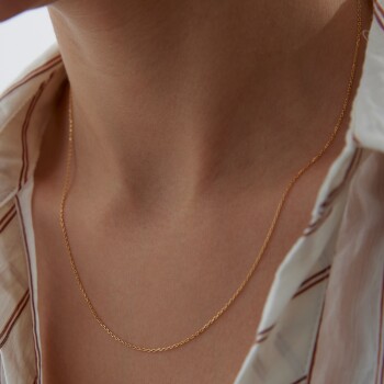 22 Ayar Small Ataç Zincir - Taç (1)