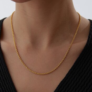 22 Ayar Small Halat Zincir - Taç