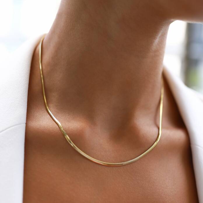 2.50 mm Balık Sırtı Zincir - 2