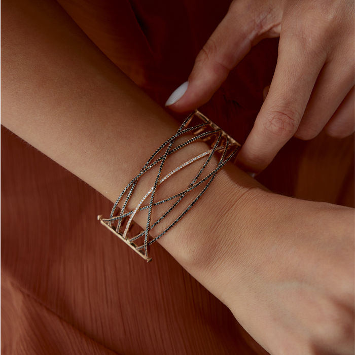 2.58 Karat Cosmic Pırlanta Kelepçe - Özkonak