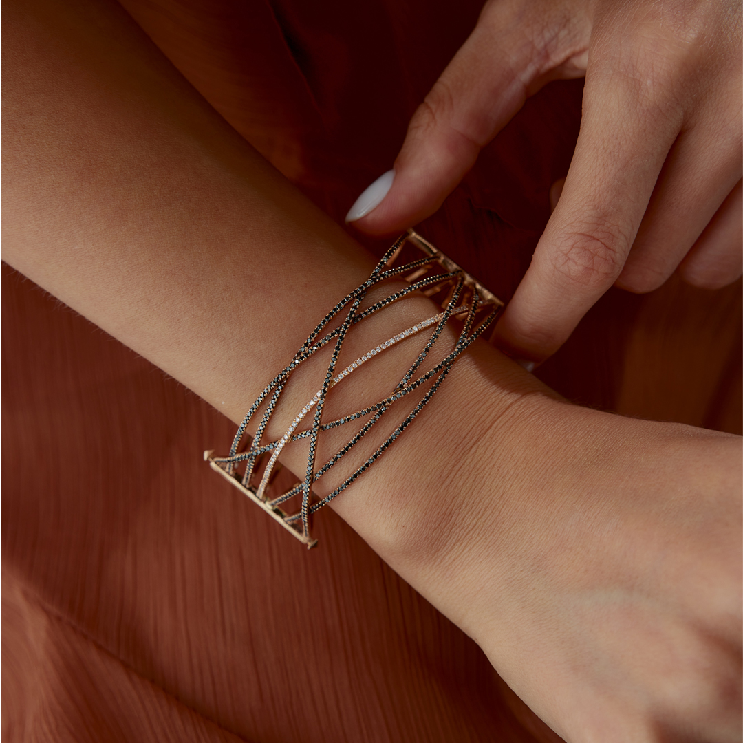 2.58 Karat Cosmic Pırlanta Kelepçe - 1