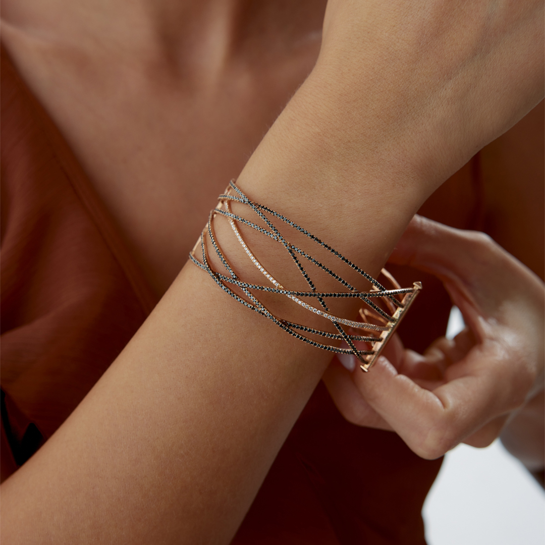 2.58 Karat Cosmic Pırlanta Kelepçe - 2