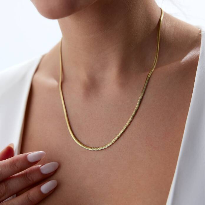 2.90 mm Balık Sırtı Zincir - 2